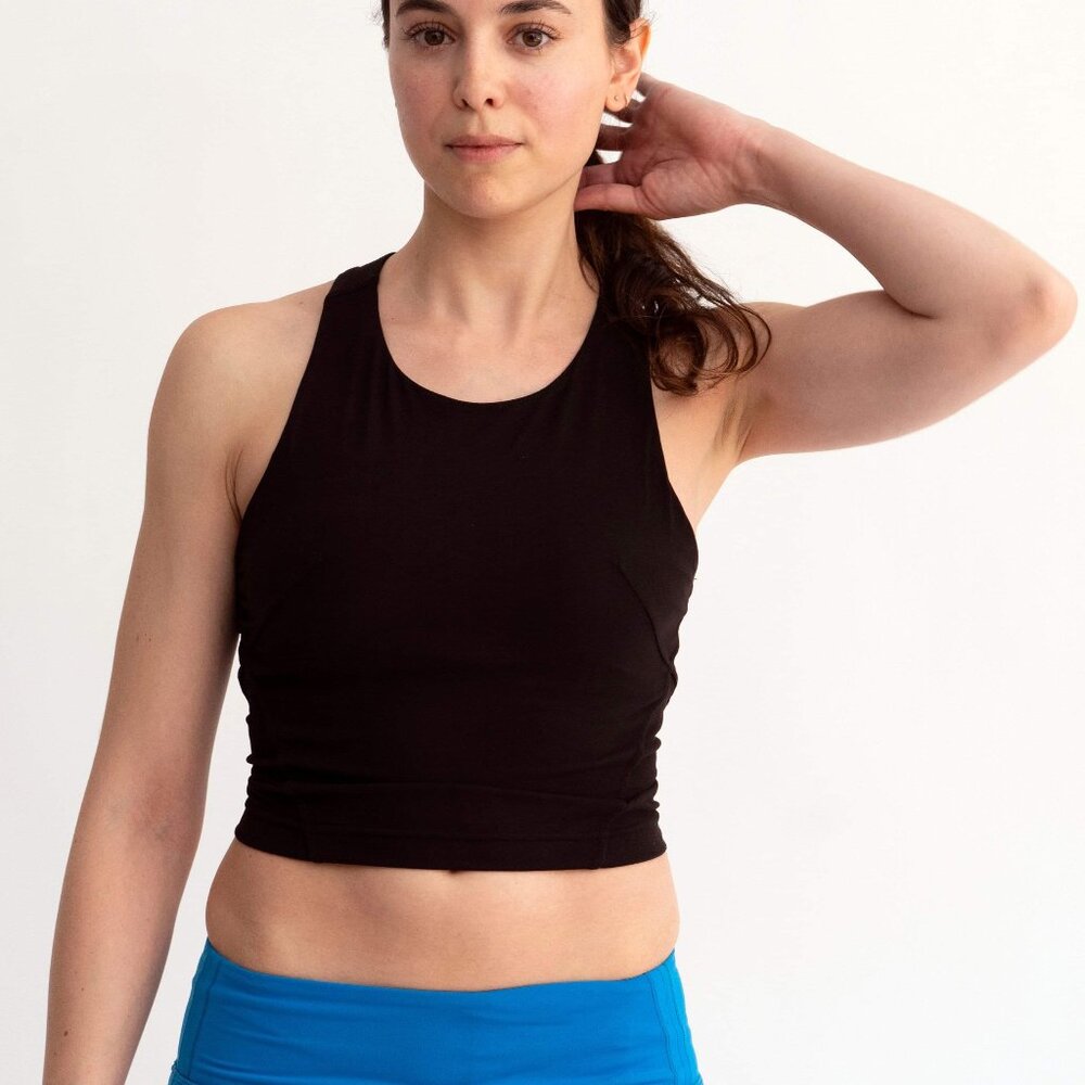 Black Butter-Soft Supportive Sports Top | NIP | Size M